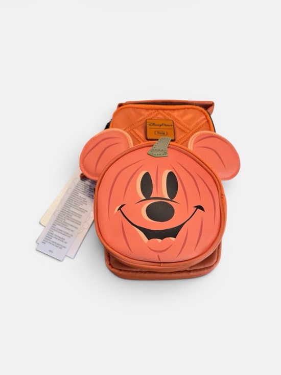 lug Handbags - Lug Disney Orange Mickey Pumpkin Crossbody Bag New with Tags